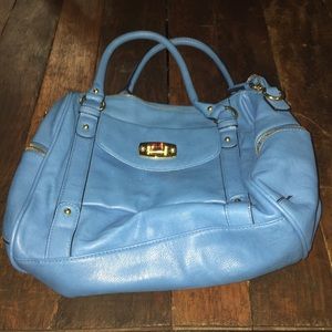 Merona Blue Hobo bag with strap.  Mint